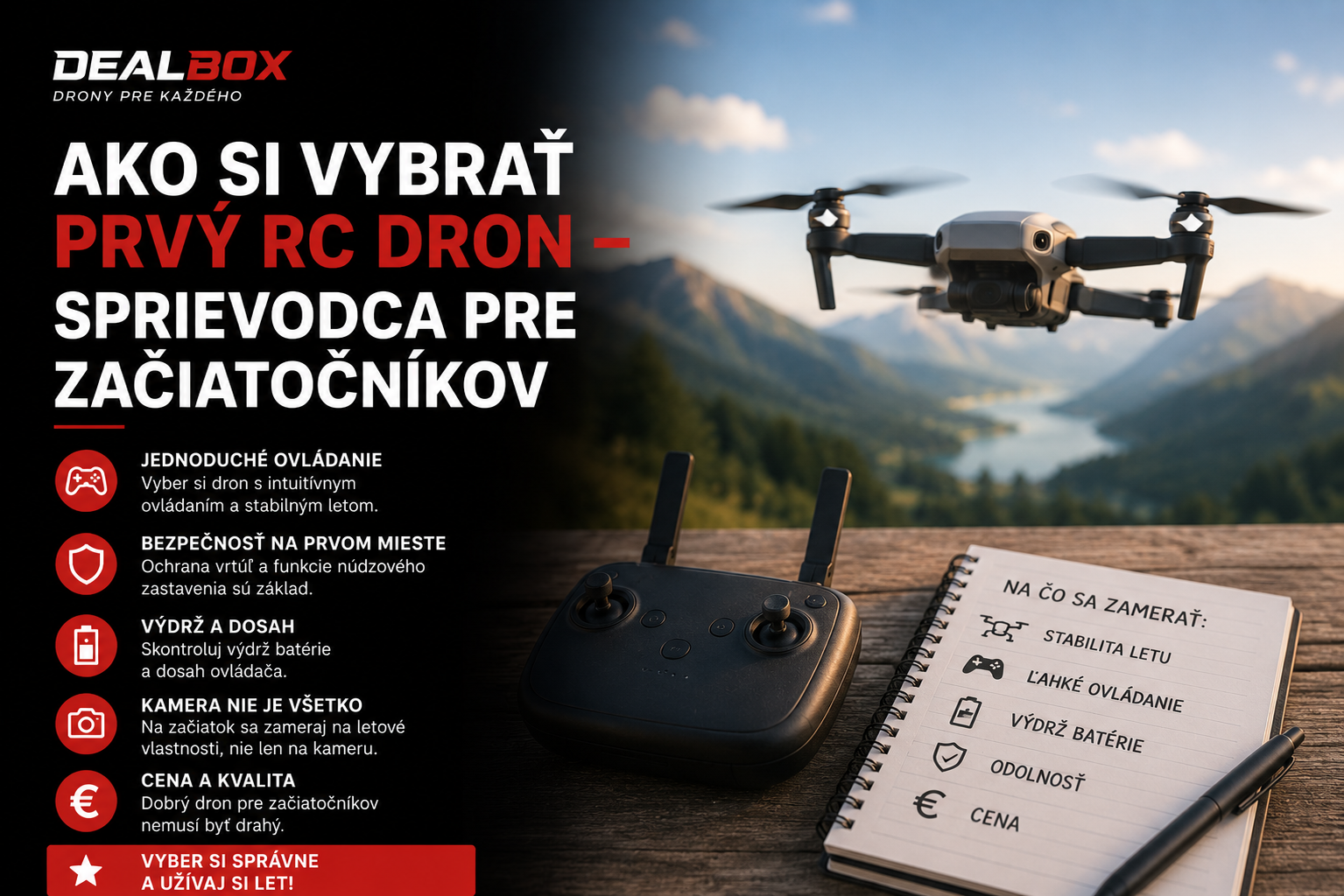 Ako si vybrať dron